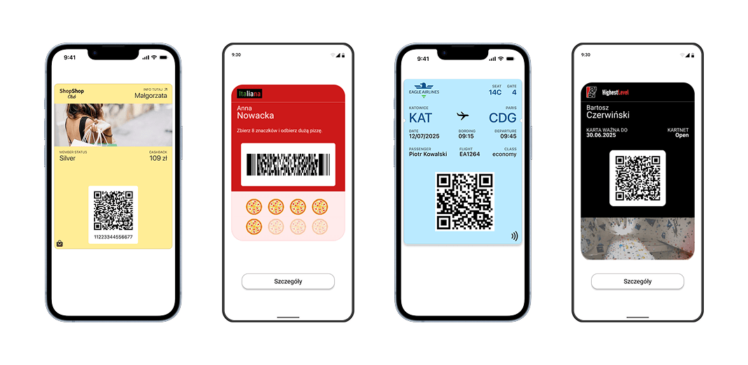 Digital loyalty card solution Loyalty cards on Apple and Google wallet